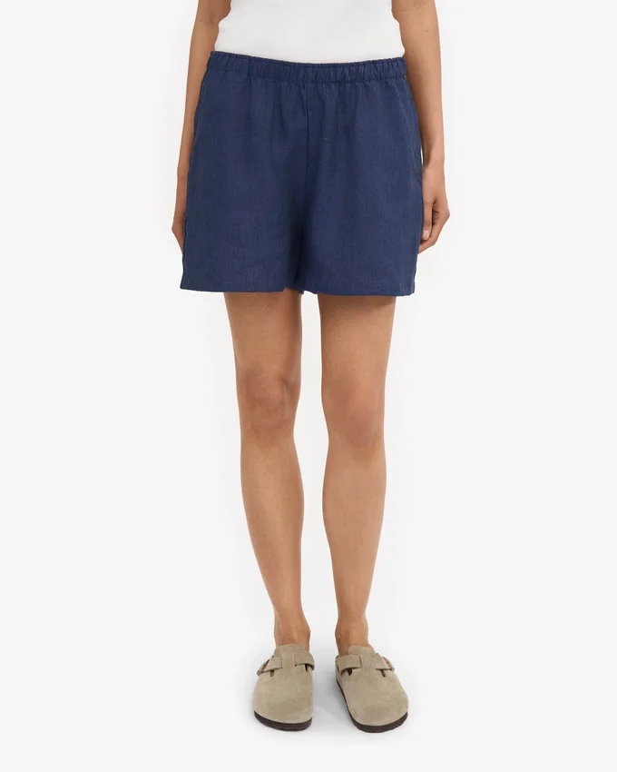 LinneShorts – marinblå