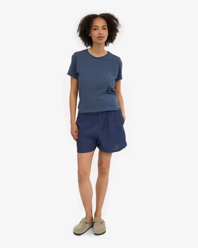 LinneShorts – marinblå