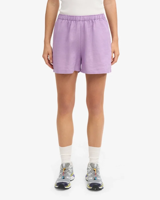 LinneShorts – mjuk lavendel