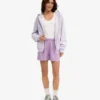LinneShorts – mjuk lavendel