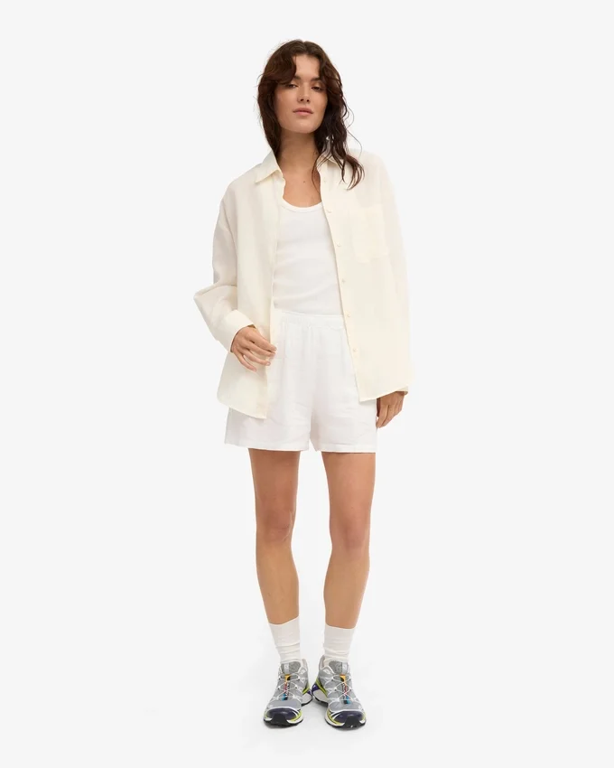 LinneShorts – optiskt vitt
