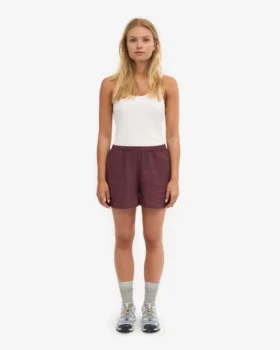 LinneShorts – oxblodsröd