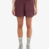 LinneShorts – oxblodsröd