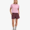 LinneShorts – oxblodsröd