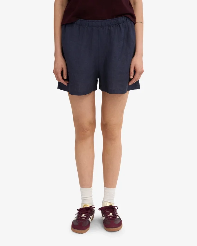 LinneShorts – petrolblå