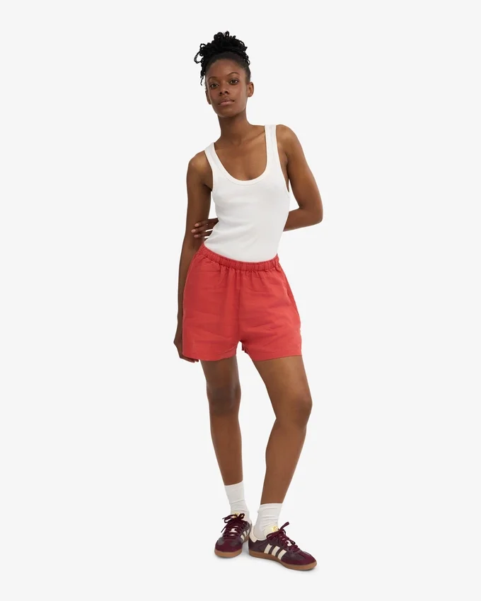 LinneShorts – Red Tangerine