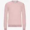 Ljus merinoullströja – blekt rosa