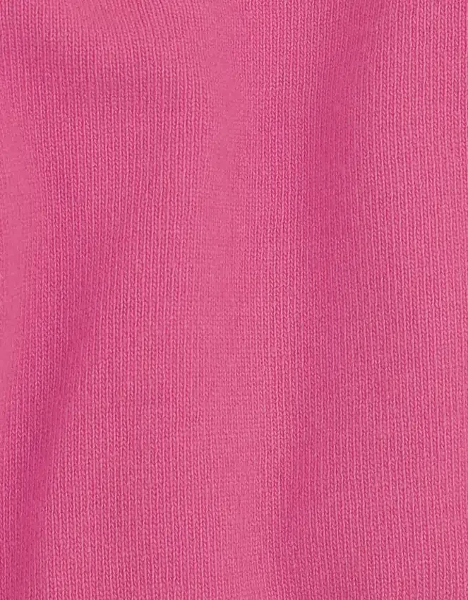Ljus merinoullströja – Bubblegumrosa