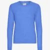 Lätt merinoulltröja för dam – Pacific Blue