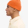 Merinoullmössa – bränd orange