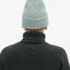 Merinoullmössa – stålblå