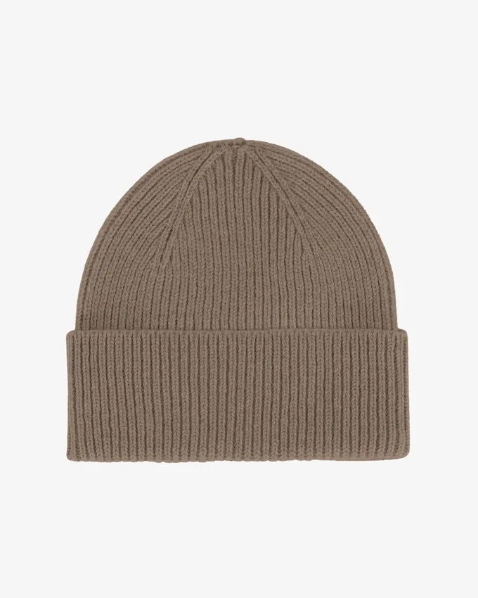 Merinoullmössa – Warm Taupe