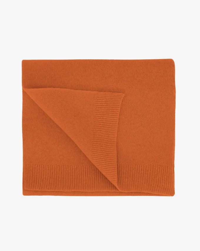Merinoullshalsduk – Bränd orange