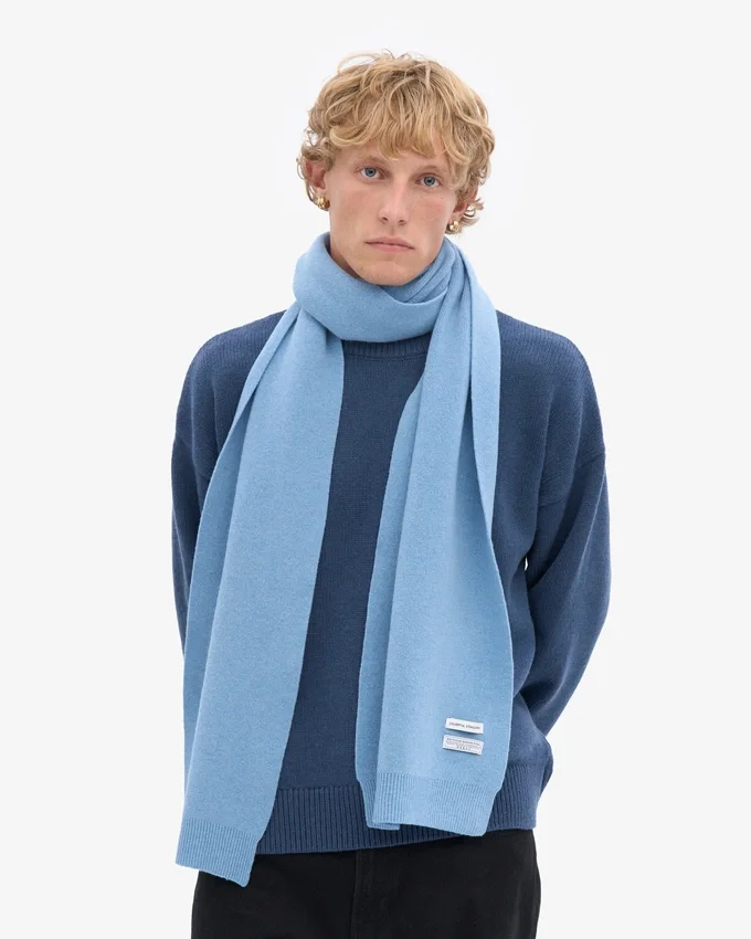 Merinoullshalsduk – Seaside Blue