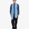 Merinoullshalsduk – Seaside Blue