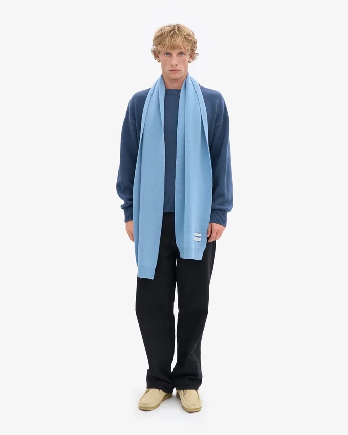 Merinoullshalsduk – Seaside Blue