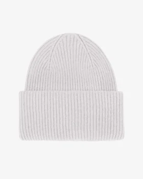 Merinoullshatt – snömelange