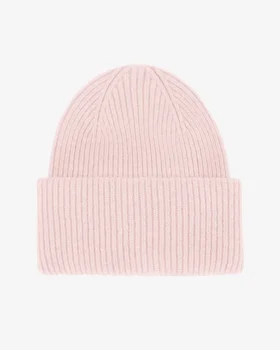 Merinoullsmössa – blekt rosa