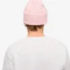 Merinoullsmössa – blekt rosa