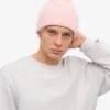 Merinoullsmössa – blekt rosa