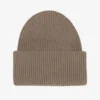 Merinoullsmössa – varm taupe