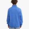 Merinoullströja med hög hals – Pacific Blue