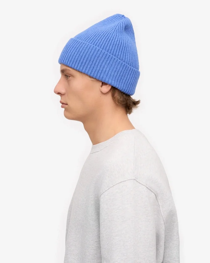 Mössor i merinoull – Pacific Blue