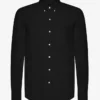 Organic Button Down skjorta – djupsvart