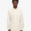 Organic Button Down skjorta – elfenbensvit