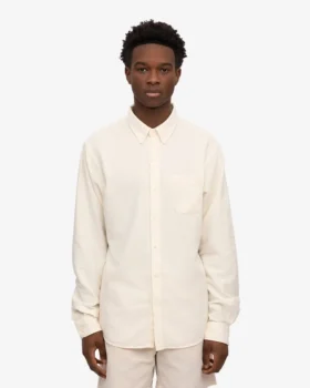 Organic Button Down skjorta – elfenbensvit