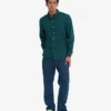 Organic Button Down skjorta – havsgrön