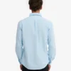 Organic Button Down-skjorta i ekologisk bomull med knappar – polarblå