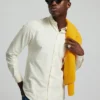 Organic Button Down skjorta – jaktgrön