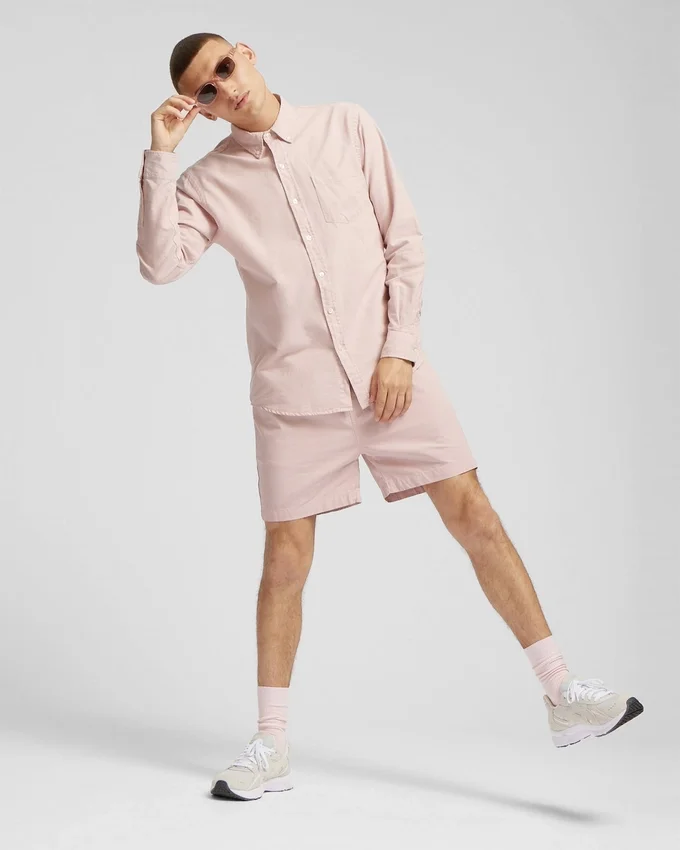 Organic Button Down skjorta – jaktgrön