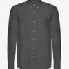 Organic Button Down skjorta – lavagrå