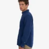 Organic Button Down skjorta – marinblå