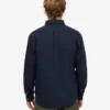 Organic Button Down skjorta – marinblå