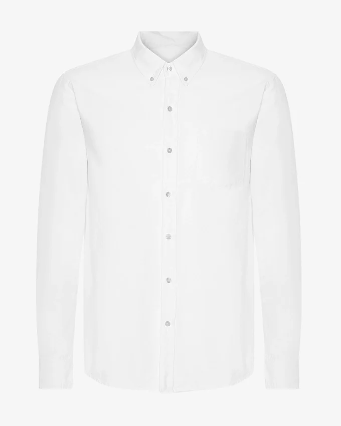 Organic Button Down skjorta – optiskt vit