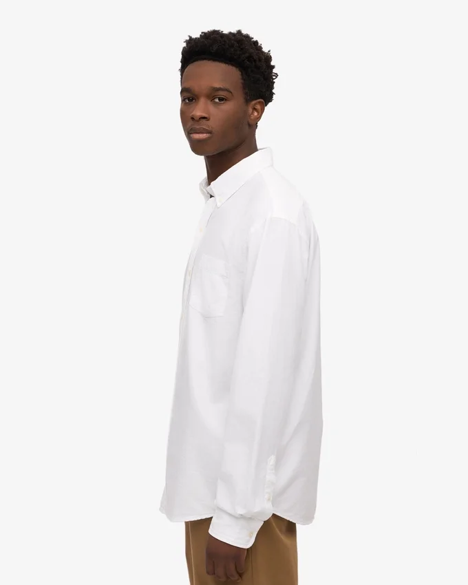 Organic Button Down skjorta – optiskt vit