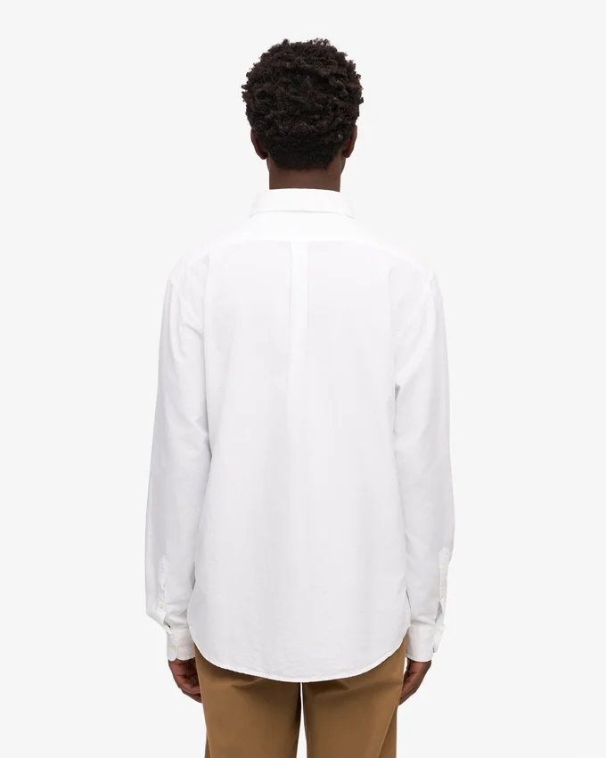 Organic Button Down skjorta – optiskt vit