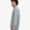 Organic Button Down skjorta – stålblå