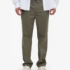 Organic Twill Pants – dammig olivgrön