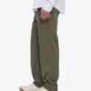Organic Twill Pants – dammig olivgrön