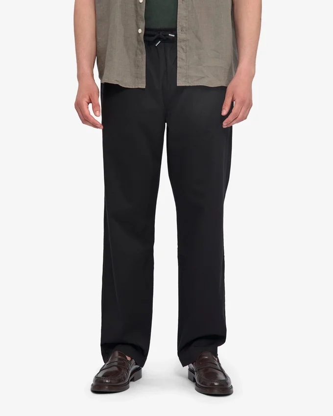 Organic Twill Pants – djupsvart