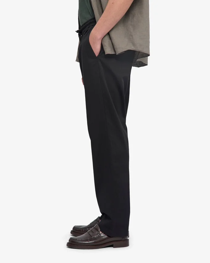 Organic Twill Pants – djupsvart