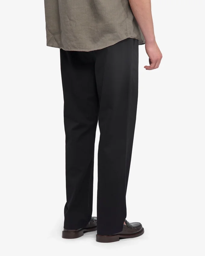 Organic Twill Pants – djupsvart