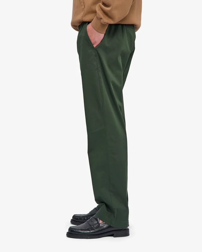Organic Twill Pants – jaktgrön