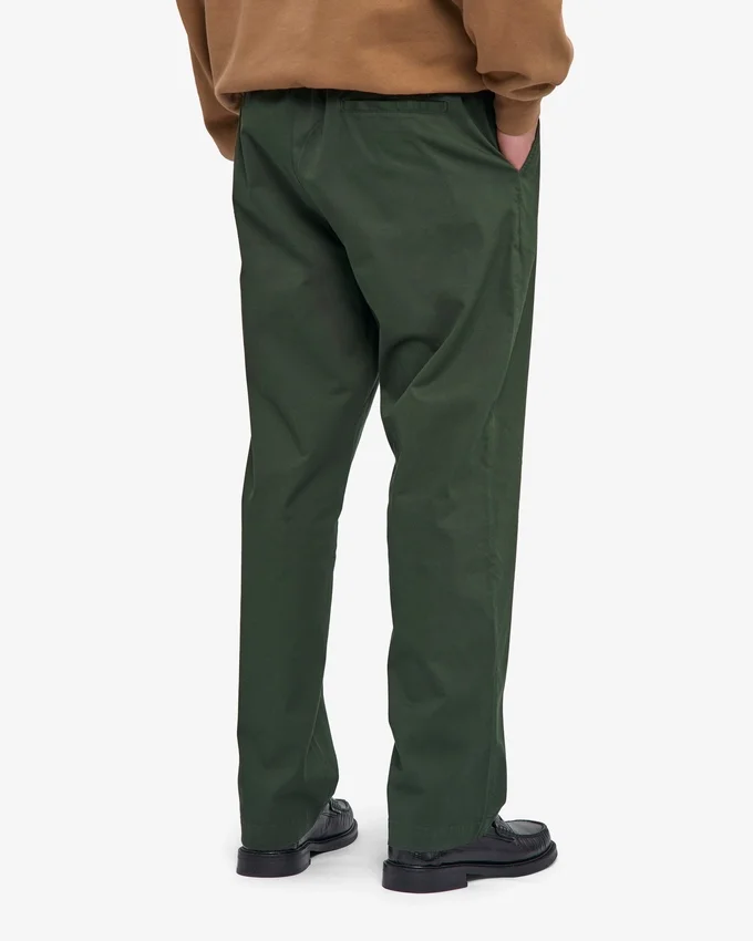 Organic Twill Pants – jaktgrön