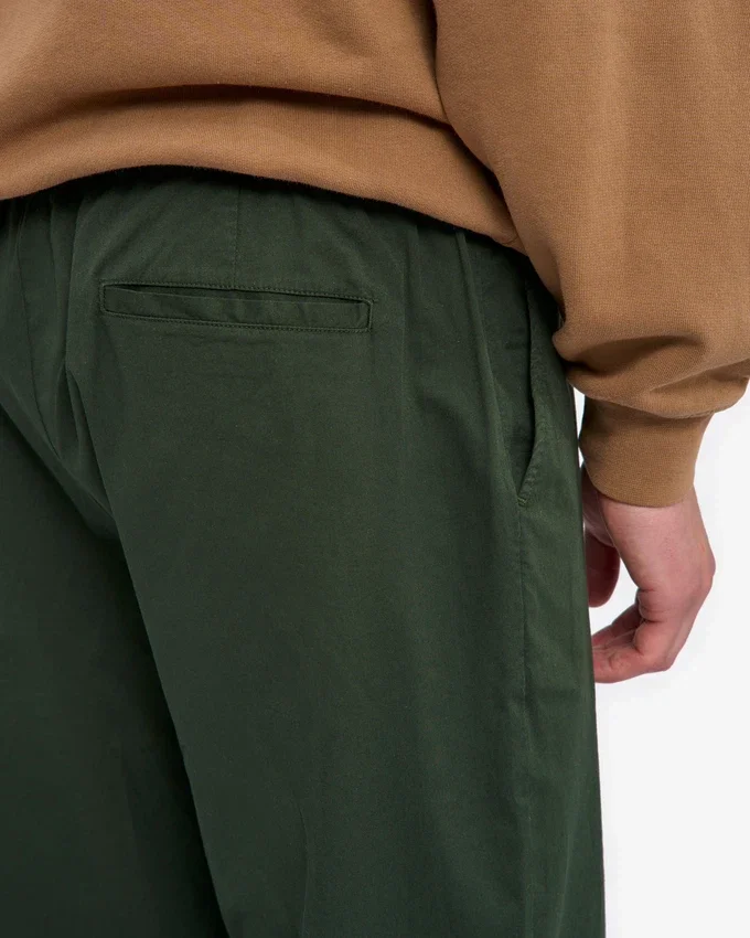 Organic Twill Pants – jaktgrön