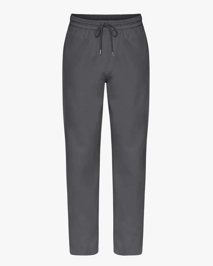 Organic Twill Pants – lavagrå